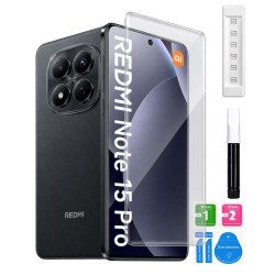 9H SZKŁO hartowane na telefon Xiaomi Redmi Note 15 Pro 4G 25100RA69G UV + lampa