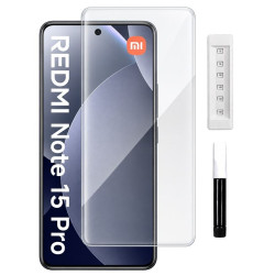 9H SZKŁO hartowane na telefon Xiaomi Redmi Note 15 Pro 4G 25100RA69G UV + lampa