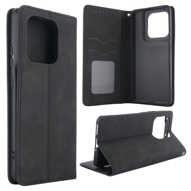 Etui Smart Retro na telefon motorola signature 5G XT2603-2 czarne