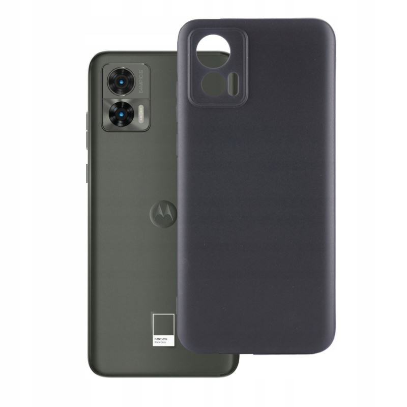 Etui Jelly Case na telefon motorola edge 30 neo 5G czarne matowe