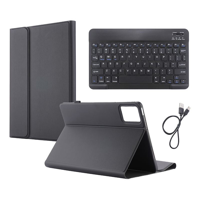 Etui z klawiaturą bluetooth na tablet Lenovo Tab 10,1" 2025 TB311 czarne
