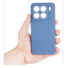 Etui Jelly Case na telefon Xiaomi 15 Pro 5G granatowe matowe