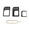 Adapter przejściówka kart NANO SIM / MICRO SIM czarny