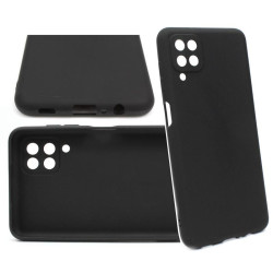 Etui Jelly Case na telefon Samsung Galaxy A12 A125 / M12 M127 czarne MATT