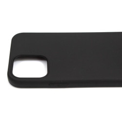 Etui Jelly Case na telefon Apple iPhone 12 / 12 Pro czarne matowe