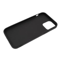 Etui Jelly Case na telefon Apple iPhone 12 / 12 Pro czarne matowe