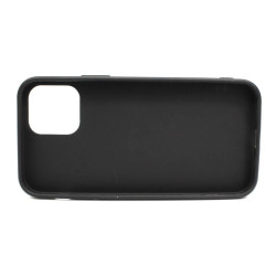 Etui Jelly Case na telefon Apple iPhone 12 / 12 Pro czarne matowe