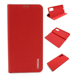 Etui Flip Vennus na telefon Samsung Galaxy S20 FE 5G G780 czerwone
