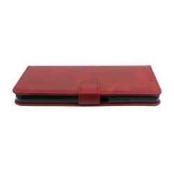 Etui Smart Leather na telefon Realme C71 4G RMX5303 / P3 Lite 4G RMX5300 czerwone