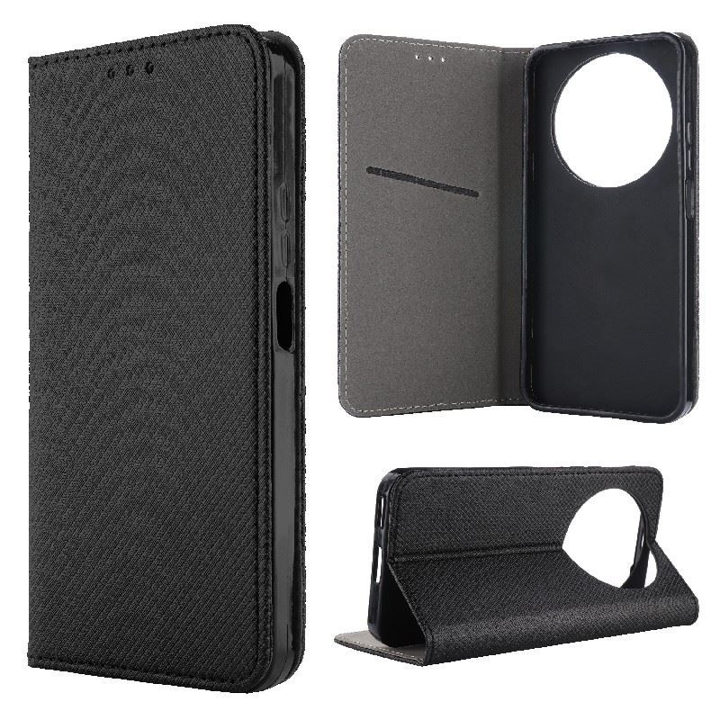 Etui Smart Magnet na telefon Xiaomi Redmi 17C 5G czarne