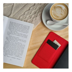 Etui Smart Magnet na telefon Xiaomi Redmi 17C 5G czerwone