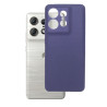 Etui Jelly Case na telefon motorola edge 50 pro 5G granatowe matowe