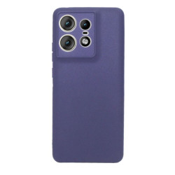 Etui Jelly Case na telefon motorola edge 50 pro 5G granatowe matowe