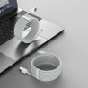 Kabel USB - iPhone Lightning Baseus Wisdom przewód 1,5m wspierający szybkie ładowanie zestaw 2szt