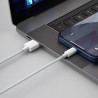Kabel USB - iPhone Lightning Baseus Wisdom przewód 1,5m wspierający szybkie ładowanie zestaw 2szt