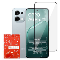 9H Szkło hartowane na telefon OPPO A6 Pro 5G / Reno 15 5G / Reno 15F 5G / Reno 15FS 5G Full 6D