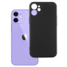 Etui Jelly Case na telefon Apple iPhone 12 Mini czarne matowe