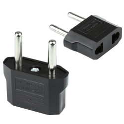 Adapter / przejściówka sieciowa Europa - USA AD4c czarny