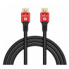 Kabel HDMI 2.1 8K UHD 48 Gbps złote wtyki 1m czarny