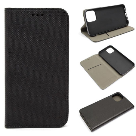 Etui Smart Magnet na telefon Apple iPhone 12 A2172 / 12 Pro A2341 czarne
