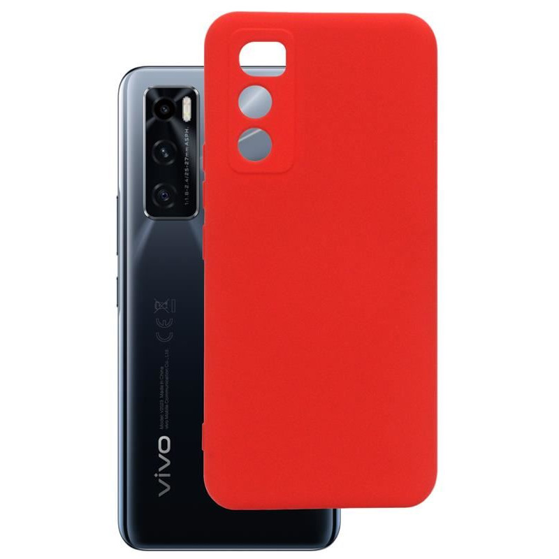 Etui Silicon Case na telefon Vivo Y70 V2023 5656522 czerwone