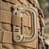 Karabińczyk taktyczny grimlock molle d-ring khaki