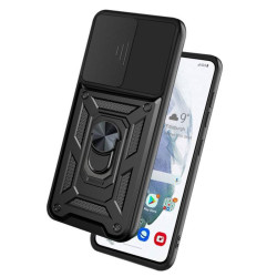 Etui pancerne CamShield Ring na telefon Samsung Galaxy S20 FE / S20 Lite czarne