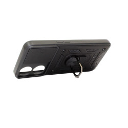 Etui pancerne CamShield Ring na telefon OPPO A78 5G czarne