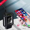 Ładowarka sieciowa QC 3.0 3 x USB czarna