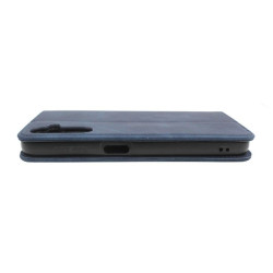 Etui Smart Retro Lite na telefon Samsung Galaxy A27 5G granatowe