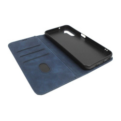Etui Smart Retro Lite na telefon Samsung Galaxy A27 5G granatowe