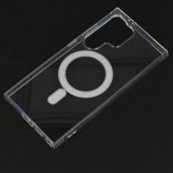 Etui MagSafe ACRYLIC na telefon Samsung Galaxy S24 Ultra 5G S928 bezbarwne