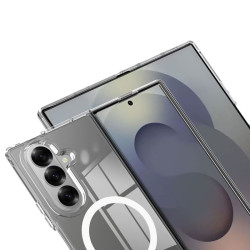 Etui MagSafe Acrylic na telefon Samsung Galaxy Z Fold 8 Ultra 5G bezbarwne