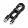 Kabel USB-A do USB-C PD 100W 5A 1,2 m czarny