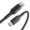 Kabel USB-A do USB-C PD 100W 5A 1,2 m czarny