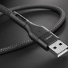 Kabel USB-A do USB-C PD 100W 5A 1,2 m czarny