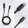 Kabel USB-A do USB-C PD 100W 5A 1,2 m czarny