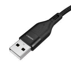 Kabel USB-A do USB-C PD 100W 5A 1,2 m czarny