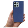 Etui Smart Magnet na telefon motorola moto g75 5G granatowe