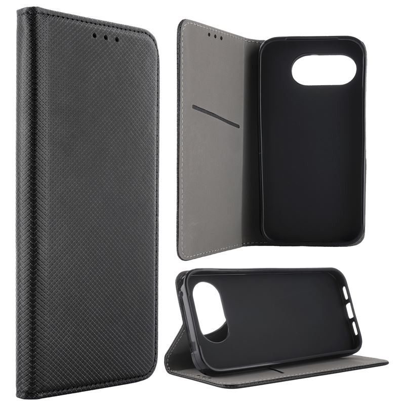 Etui Smart Magnet na telefon Google Pixel 10a 5G G4H7L czarne