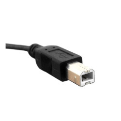 Kabel USB-A - USB-B 4m czarny - bardzo długi
