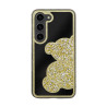 Etui TEDDY BEAR na telefon Samsung Galaxy S25+ 5G S936 damskie dziewczęce na prezent urodziny święta złote
