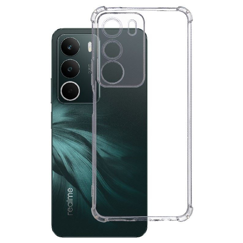 Etui Jelly Anti Shock na telefon Realme C71 4G RMX5303 / P3 Lite 4G RMX5300 bezbarwne
