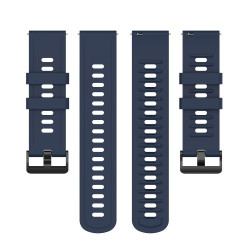 Pasek Silikonowy / Opaska do smartwatch Xiaomi Watch S1 / S1 Active / S1 Pro / Sport / Color / Mi Watch granatowy