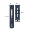 Pasek Silikonowy / Opaska do smartwatch Xiaomi Watch S1 / S1 Active / S1 Pro / Sport / Color / Mi Watch granatowy