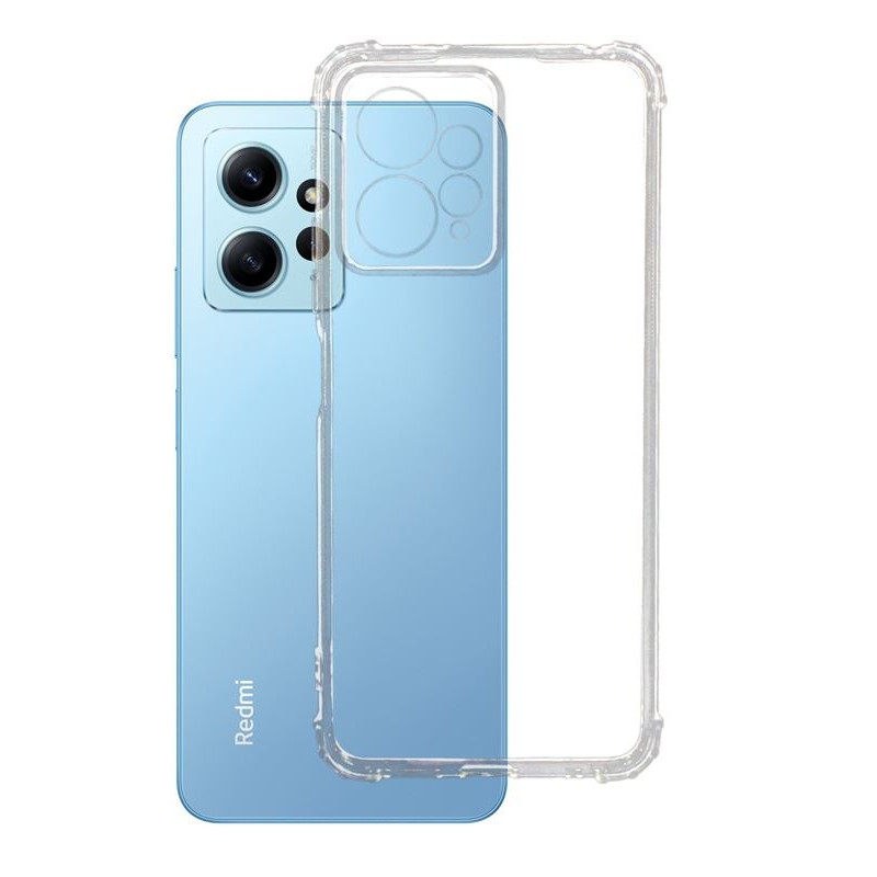 Etui Jelly Anti Shock na telefon Xiaomi Redmi Note 12 4G LTE MZB0E7NEU MZB0DOBEU bezbarwne