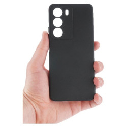 Etui Jelly Case na telefon Realme C71 4G / P3 Lite 4G czarne matowe
