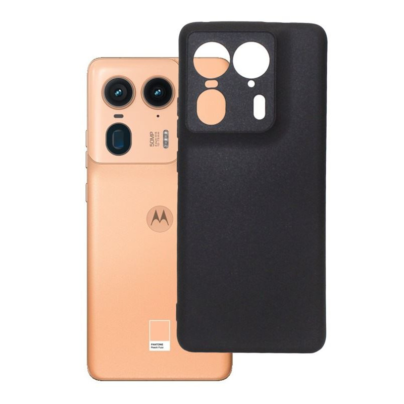 Etui Jelly Case na telefon motorola edge 50 ultra 5G czarne matowe