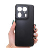 Etui Jelly Case na telefon motorola edge 50 ultra 5G czarne matowe