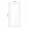 9H Szkło hartowane na telefon Google Pixel 11 / 11 Pro / 10 / 10 Pro / 10a / 9 / 9 Pro / 9a 5G Tech-Protect Glass Fit 2szt